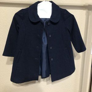 Janie and Jack Blue Coat